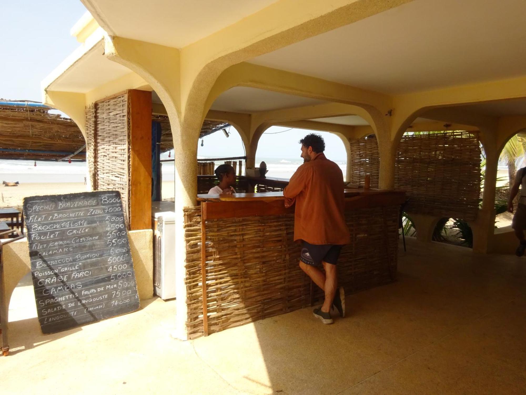 Hotel Du Bar De La Mer Cap Skirring Kabrousse Eksteriør billede