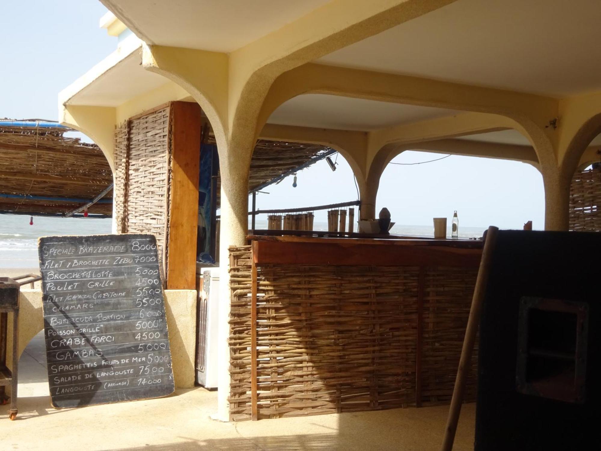 Hotel Du Bar De La Mer Cap Skirring Kabrousse Eksteriør billede